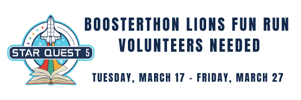 Boosterthon Volunteers