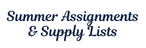 Supply Lists